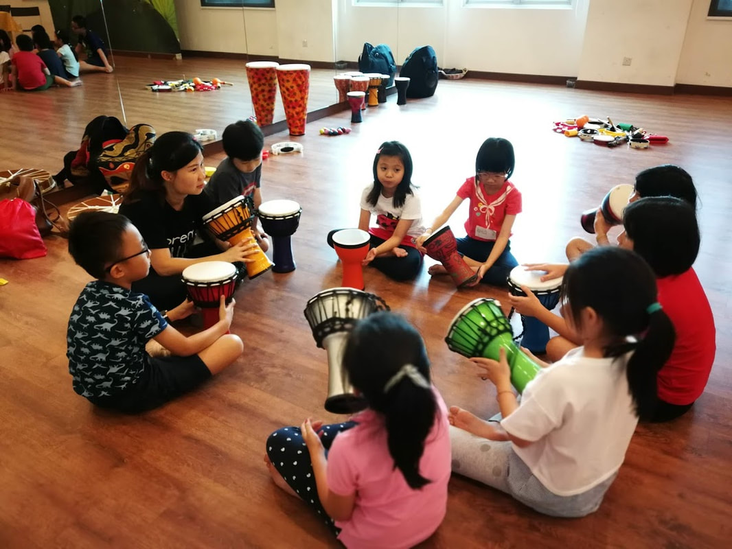 circle drum play class